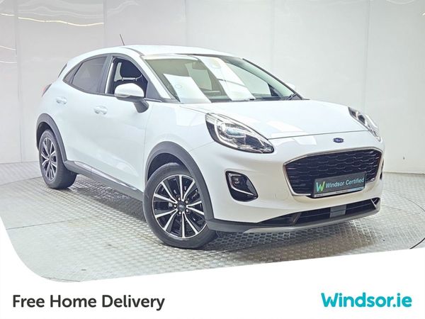 Ford Puma MPV, Petrol Hybrid, 2023, White