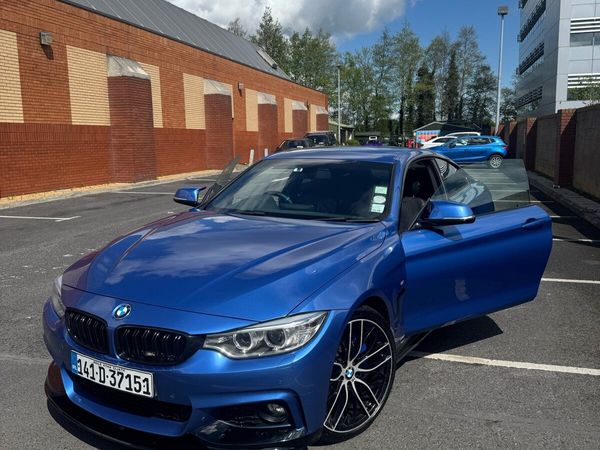 BMW 4-Series Coupe, Diesel, 2014, Blue