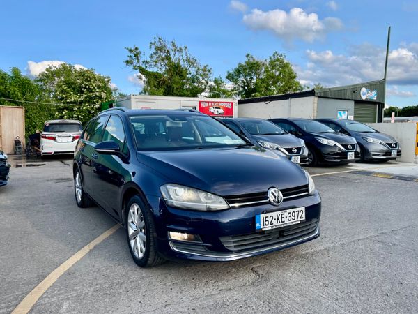 Volkswagen Golf Estate, Petrol, 2015, Blue