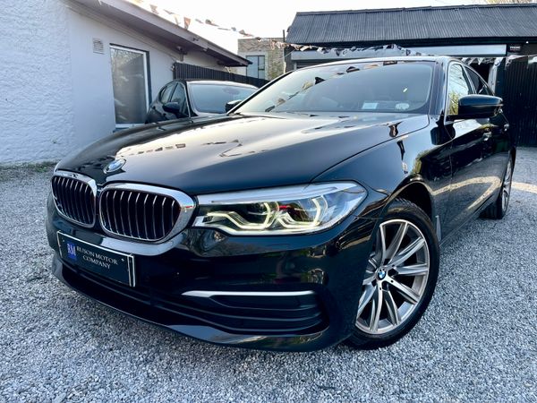 BMW 5-Series Saloon, Diesel, 2017, Black