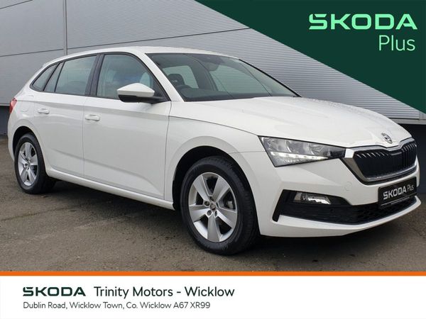Skoda Scala Hatchback, Petrol, 2023, White