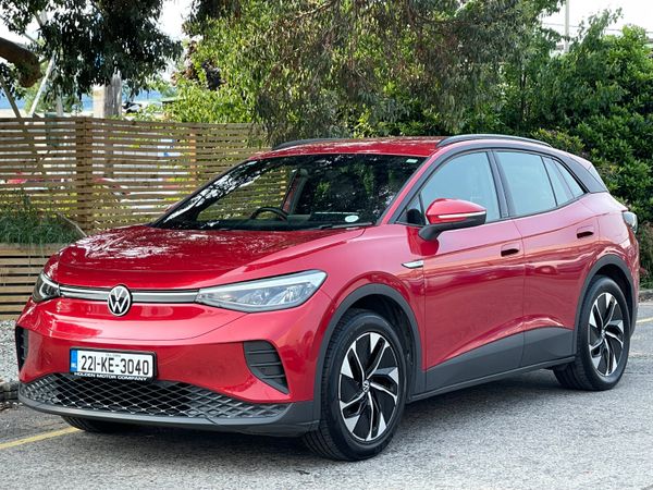 Volkswagen ID.4 Hatchback, Electric, 2022, Red