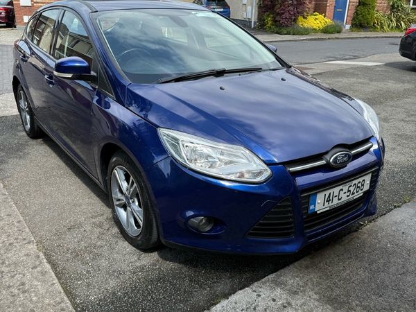Ford Focus Hatchback, Diesel, 2014, Blue