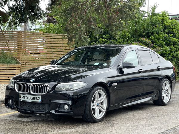 BMW 5-Series Saloon, Diesel, 2014, Black