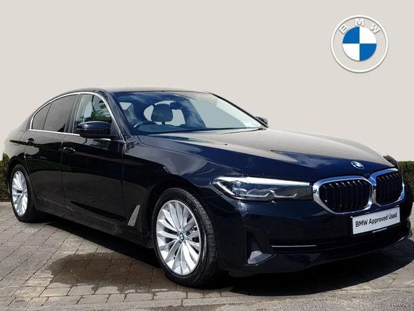 BMW 5-Series Saloon, Diesel, 2021, Black