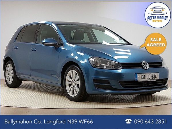 Volkswagen Golf Hatchback, Diesel, 2013, Blue
