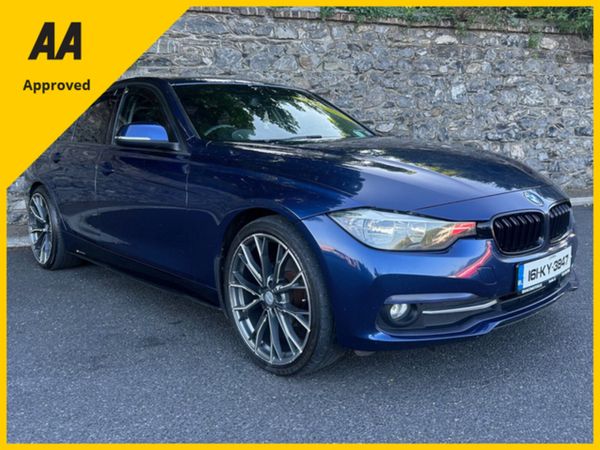 BMW 3-Series Saloon, Diesel, 2016, Blue
