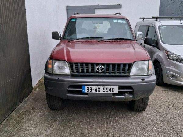 Toyota Land Cruiser SUV, Diesel, 1999, Red