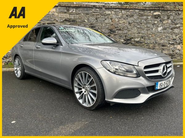 Mercedes-Benz C-Class Saloon, Diesel, 2015, Silver
