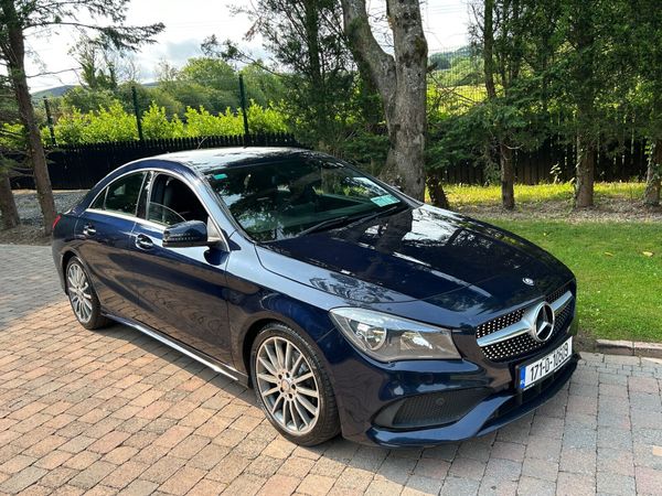 Mercedes-Benz CLA Saloon, Petrol, 2017, Blue