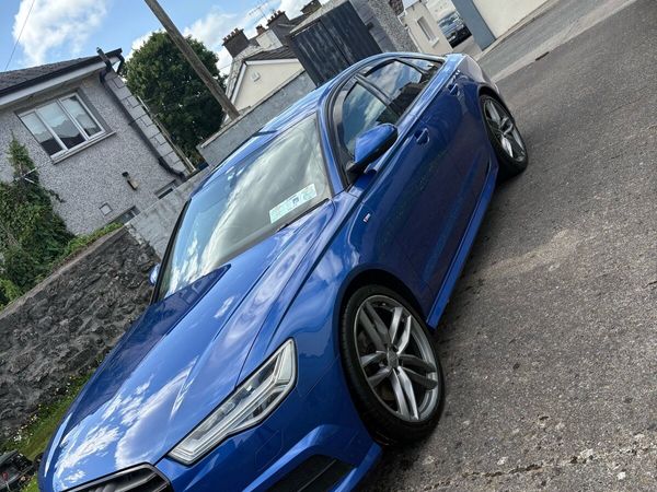 Audi A6 Saloon, Diesel, 2015, Blue