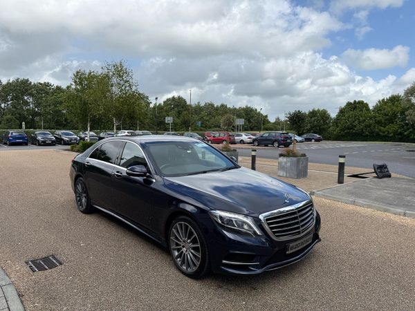 Mercedes-Benz S-Class Saloon, Diesel, 2016, Blue