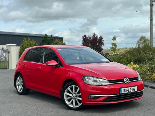 Volkswagen Golf Estate, Diesel, 2018, Red