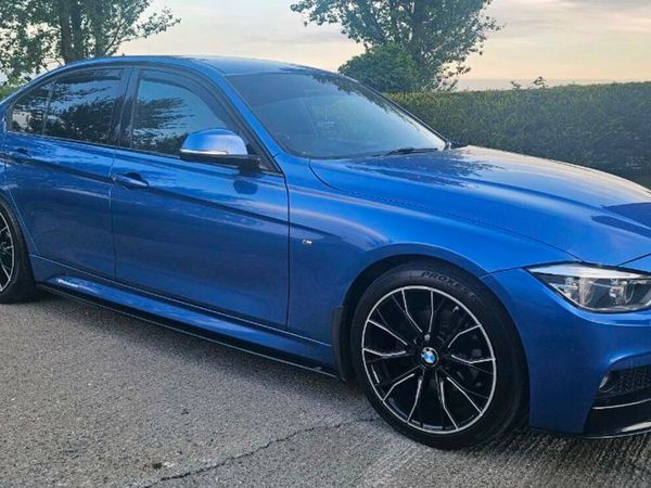BMW 3-Series Saloon, Diesel, 2018, Blue