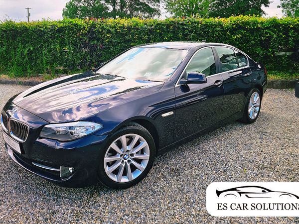 BMW 5-Series Saloon, Diesel, 2013, Blue