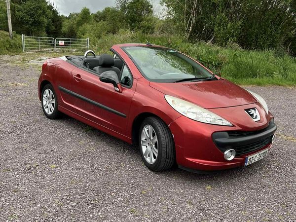Peugeot 207 Convertible, Petrol, 2007, Red