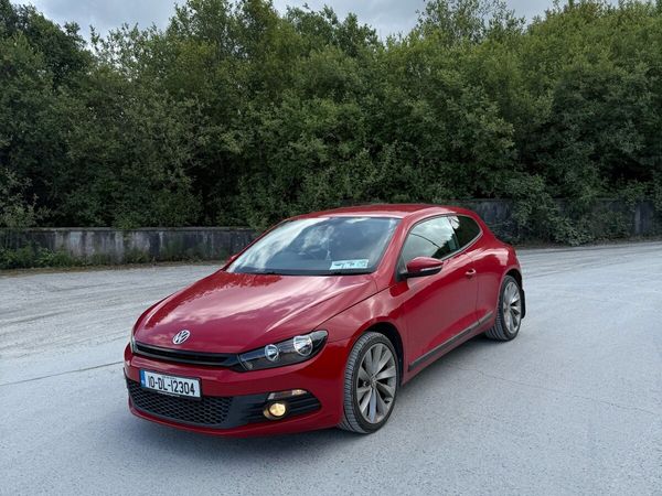Volkswagen Scirocco Hatchback, Diesel, 2010, Red