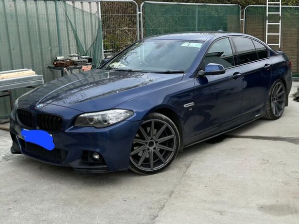 BMW 5-Series Saloon, Diesel, 2015, Blue