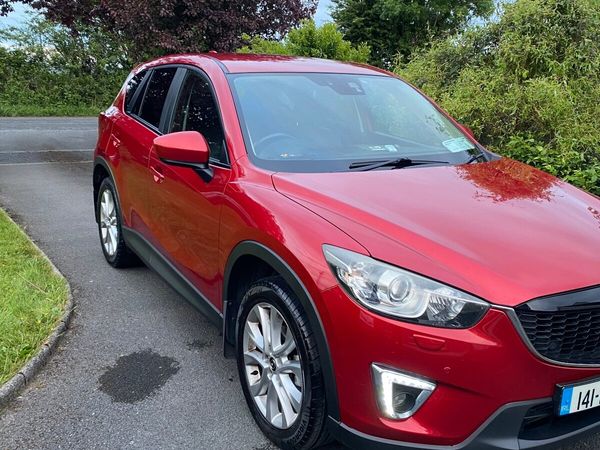 Mazda CX-5 SUV, Diesel, 2014, Red