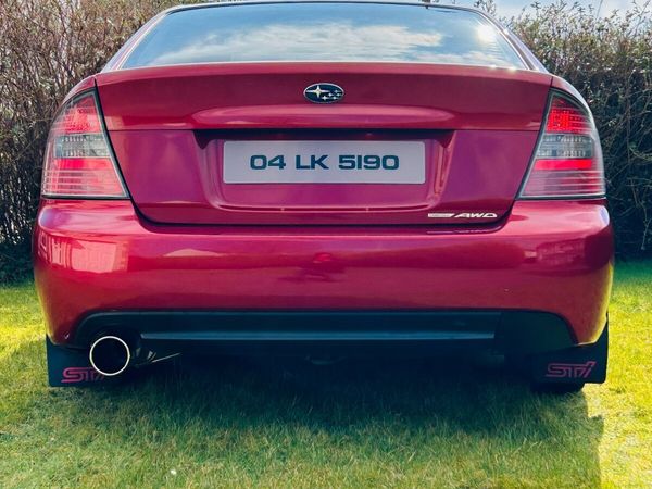 Subaru Legacy Saloon, Petrol, 2004, Red