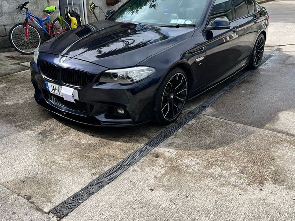 BMW 5-Series Saloon, Diesel, 2014, Black
