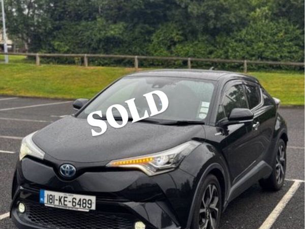 Toyota C-HR Hatchback, Petrol Hybrid, 2018, Black