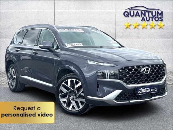 Hyundai Santa Fe SUV, Diesel, 2021, Blue