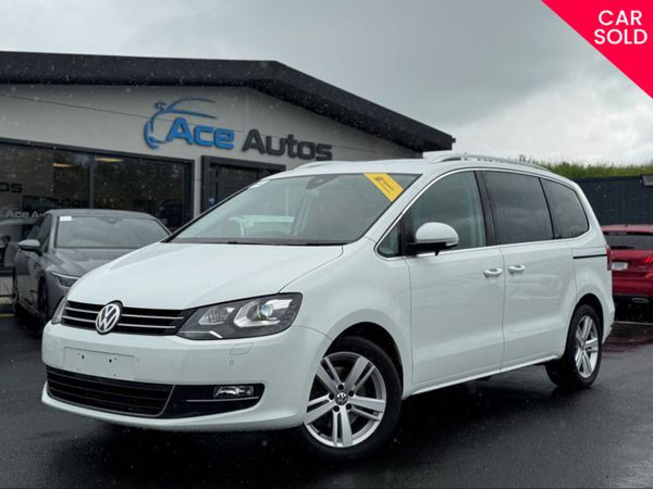 Volkswagen Sharan MPV, Petrol, 2019, White
