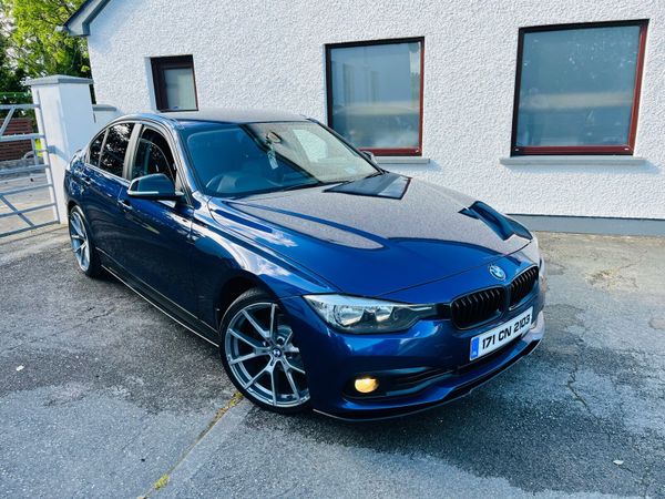 BMW 3-Series Saloon, Diesel, 2017, Blue