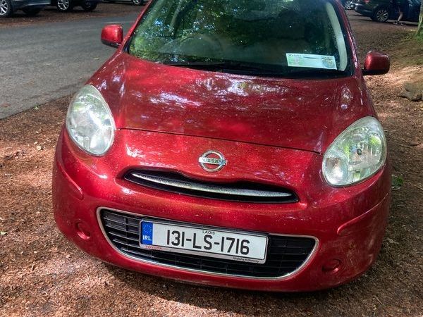 Nissan March Hatchback, Petrol, 2013, Red