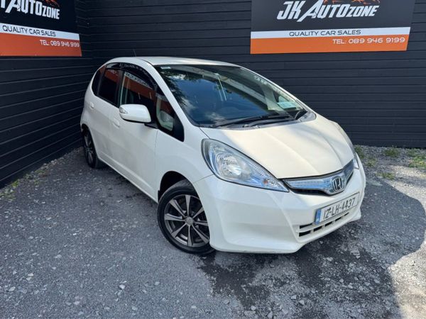 Honda Fit Hatchback, Petrol Hybrid, 2012, White