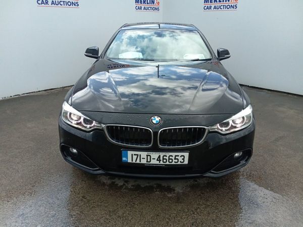 BMW 4-Series Coupe, Diesel, 2017, Black
