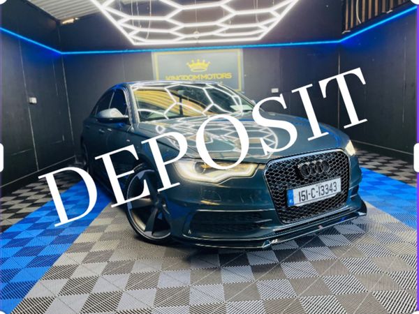 Audi A6 Saloon, Diesel, 2015, Blue