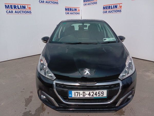 Peugeot 208 Hatchback, Petrol, 2017, Black