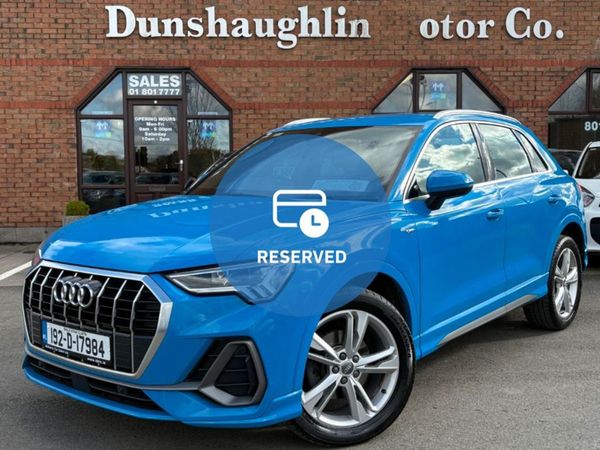 Audi Q3 SUV, Diesel, 2019, Blue