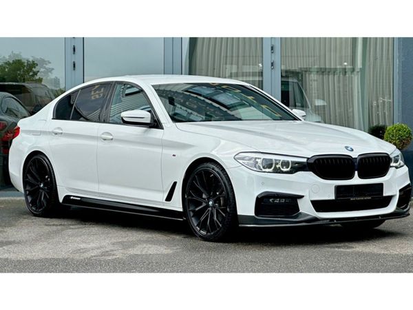 BMW 5-Series Saloon, Diesel, 2019, White
