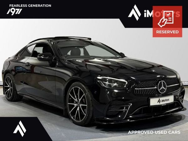 Mercedes-Benz E-Class Coupe, Diesel, 2021, Black
