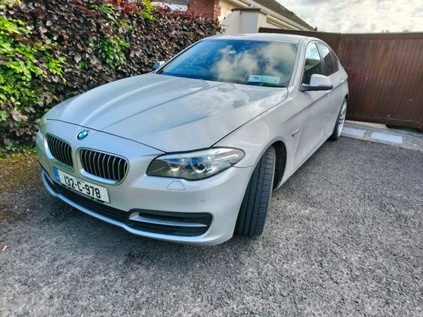 BMW 5-Series Saloon, Diesel, 2013, Silver