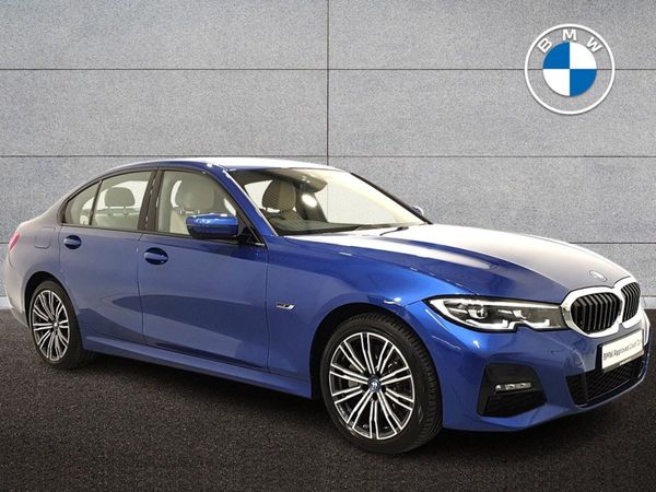 BMW 3-Series Saloon, Petrol Plug-in Hybrid, 2022, Blue