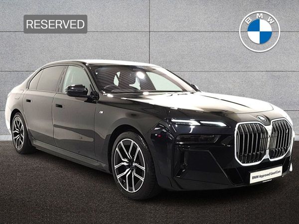 BMW i7 Saloon, Electric, 2023, Black