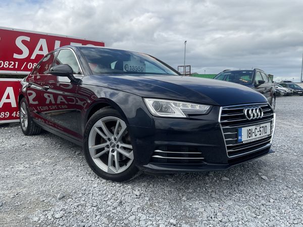 Audi A4 Saloon, Diesel, 2018, Blue