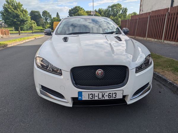 Jaguar XF Saloon, Diesel, 2013, White