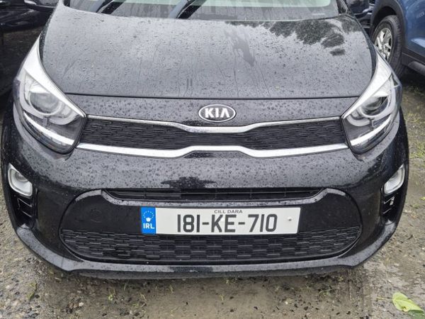 Kia Picanto Hatchback, Petrol, 2018, Black