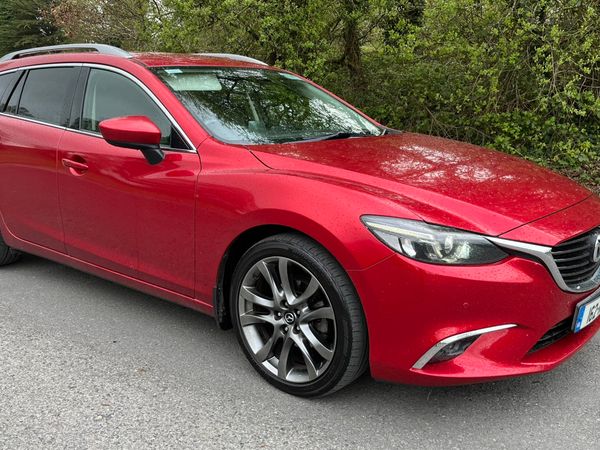 Mazda Mazda6 Estate, Diesel, 2016, Red