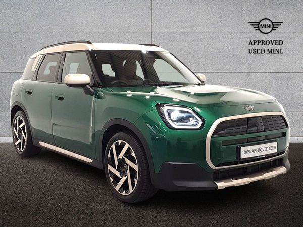 Mini Countryman SUV, Electric, 2024, Green
