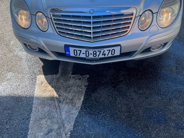 Mercedes-Benz E-Class Saloon, Petrol, 2007, Silver