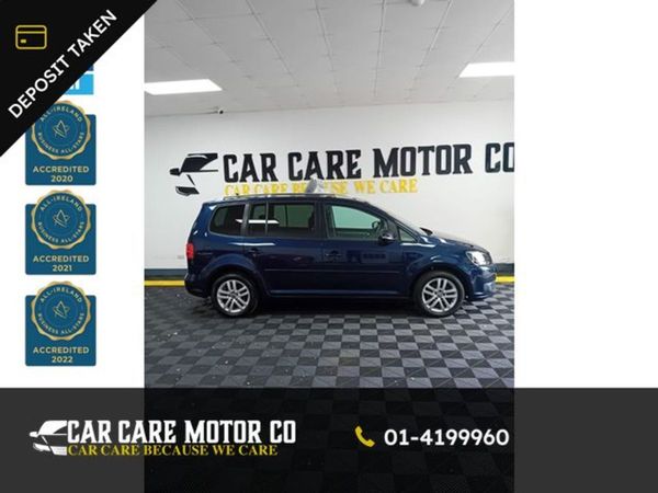 Volkswagen Touran MPV, Diesel, 2015, Blue