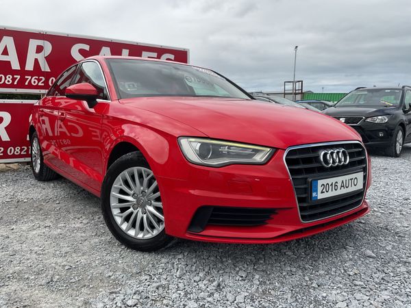 Audi A3 Saloon, Petrol, 2016, Red