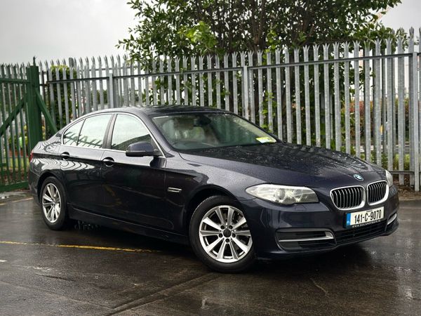 BMW 5-Series Saloon, Diesel, 2014, Blue