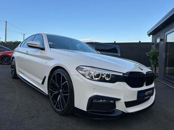 BMW 5-Series Saloon, Diesel, 2017, White